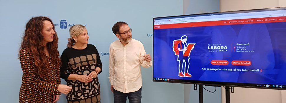 Benicarló acollirà un fòrum d’ocupació de Labora el proper 12 de març