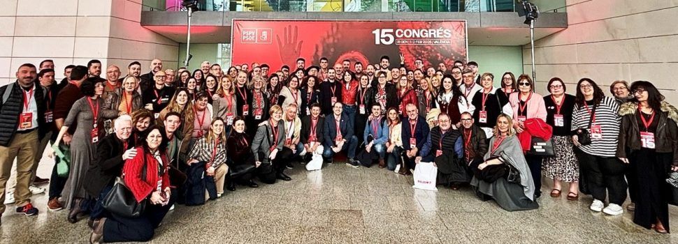 L’Agrupació Comarcal Ports Maestrat aconsegueix una magnifica representació en la direcció del PSPV després del 15è Congrés de País