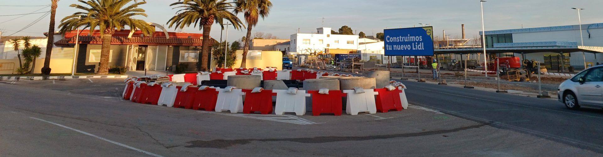 Benicarló modificarà la circulació cap a Càlig a partir del 24 de febrer per la construcció d’una rotonda