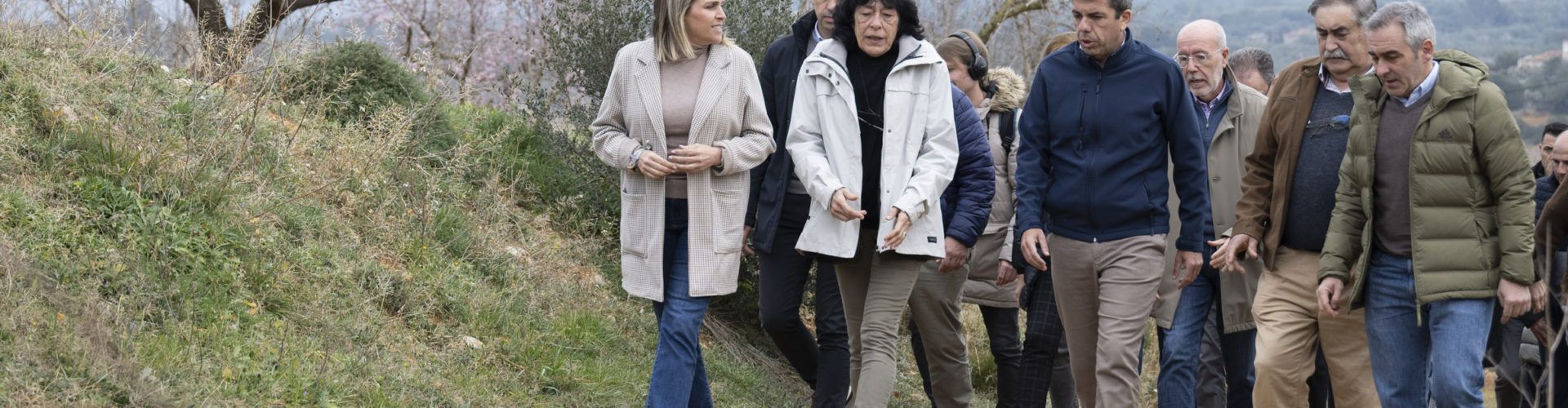 Barrachina, amb Mazón, visita Les Coves de Vinromà, un dels 60 municipis de la província on el Consell actuarà en reparacions de danys per la dana