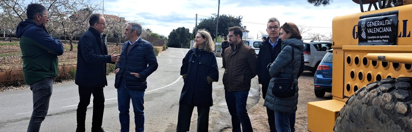 La Conselleria d’Agricultura repara el camí L’Estany d’Alcossebre danat per la DANA