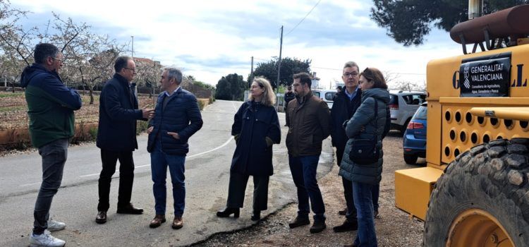 La Conselleria d’Agricultura repara el camí L’Estany d’Alcossebre danat per la DANA