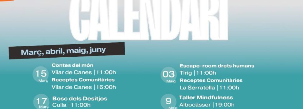 La Mancomunitat Alt Maestrat promou la sostenibilitat i la participació ciutadana amb el projecte ’17 raons’