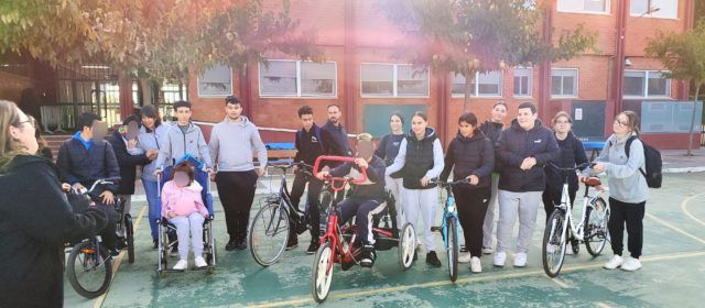Pedalem junt a l’IES José Vilaplana i el CEE Baix Maestrat