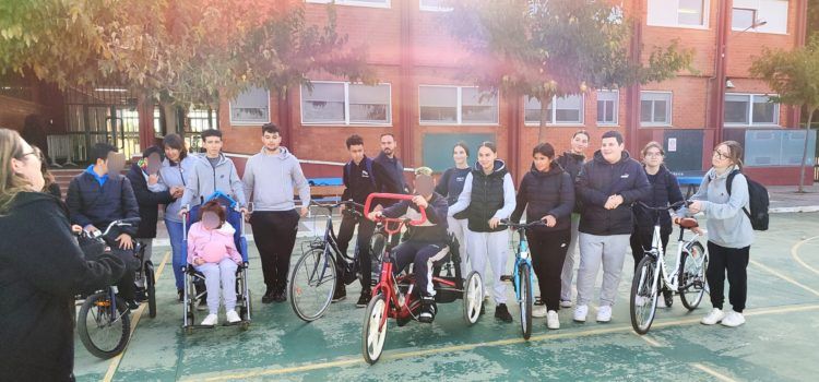 Pedalem junt a l’IES José Vilaplana i el CEE Baix Maestrat
