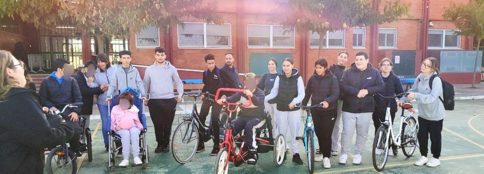 Pedalem junt a l’IES José Vilaplana i el CEE Baix Maestrat