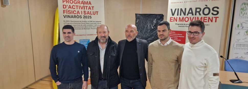 Presentació del programa d’activitat física “Vinaròs en moviment”