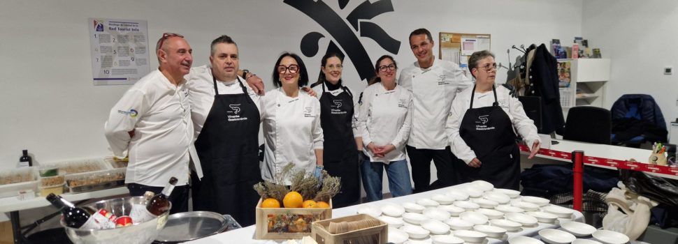 Una nova beguda: destil·lat de llagostins de Vinaròs, taronja navelate i timó