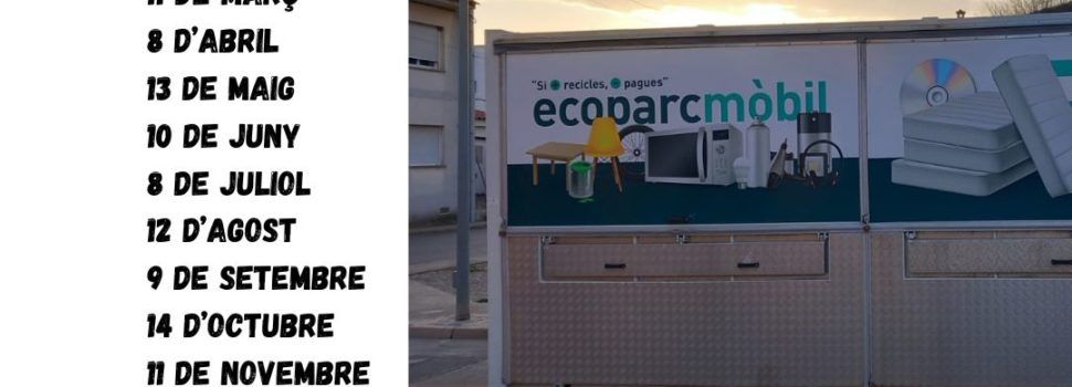 Càlig disposarà del servei d’ecoparc mòbil