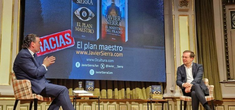 Javier Sierra presenta su nueva novela “El plan maestro”