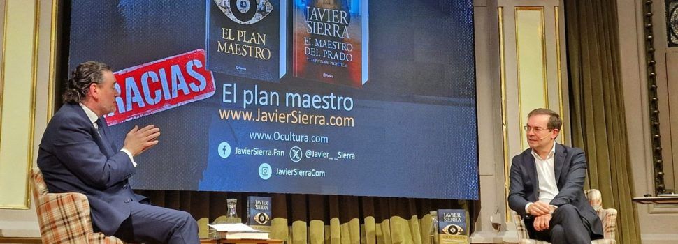Javier Sierra presenta su nueva novela “El plan maestro”