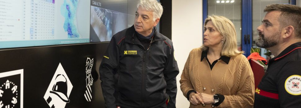 La Diputació de Castelló manté la coordinació amb tots els serveis d’emergència davant el temporal de pluges