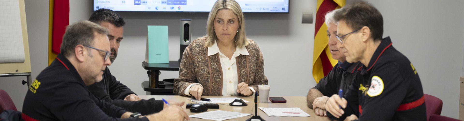 Dotze carreteres tallades o amb problemes a la província castellonenca per la pluja