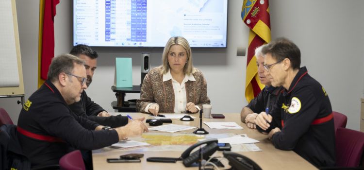 Dotze carreteres tallades o amb problemes a la província castellonenca per la pluja