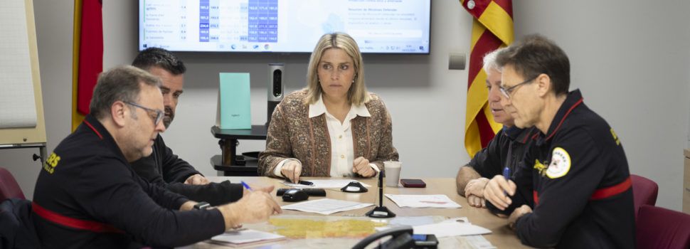 Dotze carreteres tallades o amb problemes a la província castellonenca per la pluja