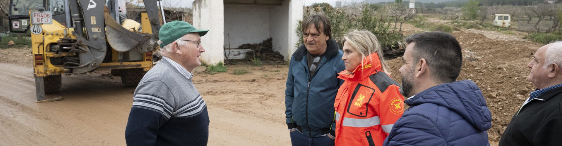 La Diputació de Castelló  actua de manera urgent en els camins i infraestructures danyades pel temporal de pluges 