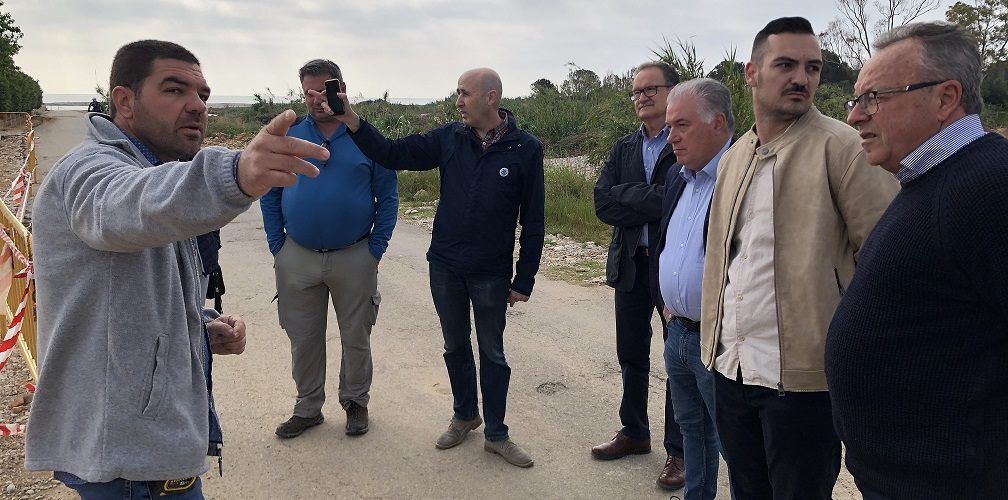 L’alcalde d’Alcalà-Alcossebre espera que la CHX estudie prompte com rebaixar el risc d’inundació a Capicorb