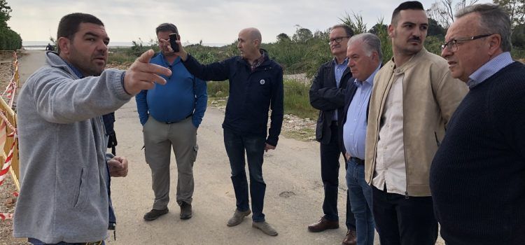 L’alcalde d’Alcalà-Alcossebre espera que la CHX estudie prompte com rebaixar el risc d’inundació a Capicorb