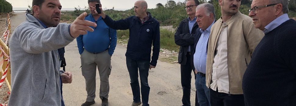 L’alcalde d’Alcalà-Alcossebre espera que la CHX estudie prompte com rebaixar el risc d’inundació a Capicorb