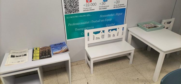 L’Hospital Comarcal d’Amposta impulsa una campanya per reduir l’ús de pantalles entre els més petits