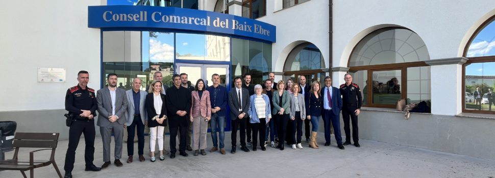 La consellera d’interior i seguretat pública pren part del Consell d’Alcaldies del Baix Ebre