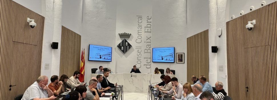 El Consell Comarcal del Baix Ebre reforça el suport als ajuntaments petits i la política d’habitatge social