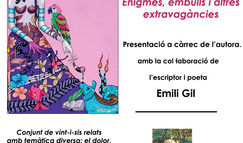 “Enigmes, embulls i altres extravagàncies”, nou llibre de Conxita Solans