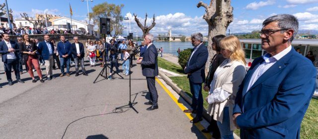 La Perla comença a navegar per l’Ebre