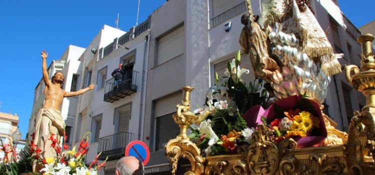 La Procesión del Encuentro finaliza los actos de la Semana Santa de Vinaròs