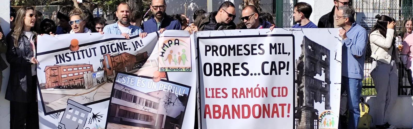 L’AMPA de l’IES Ramón Cid exigeix un calendari urgent per a les obres del nou institut