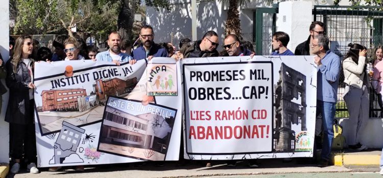 L’AMPA de l’IES Ramón Cid exigeix un calendari urgent per a les obres del nou institut