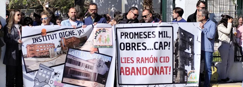 L’AMPA de l’IES Ramón Cid exigeix un calendari urgent per a les obres del nou institut