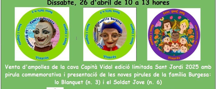 Trobada d’intercanvi de xapes a la Casa dels Nanos i Gegants