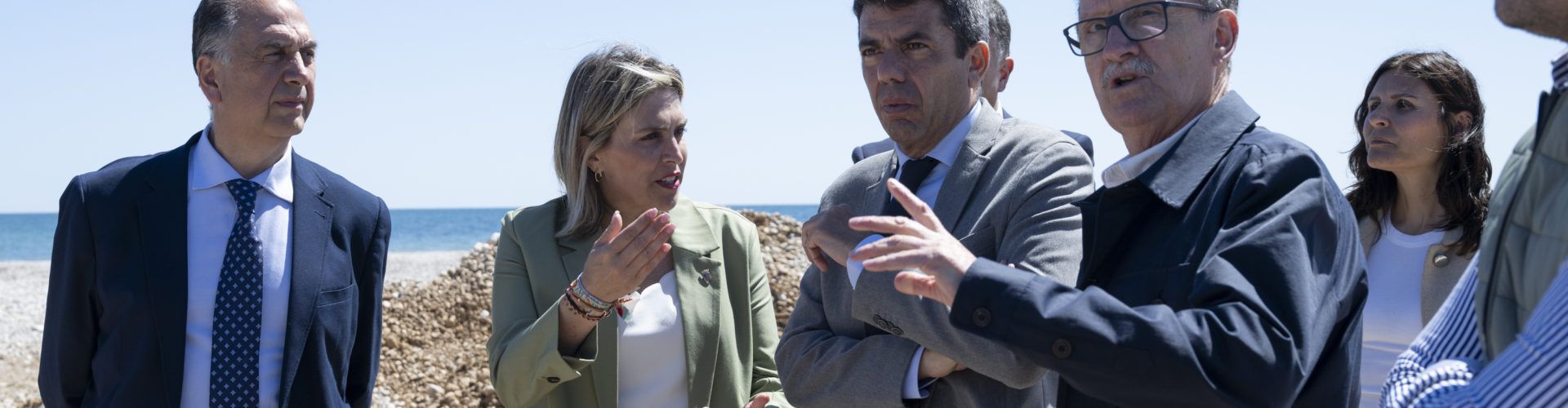 Mazón i Barrachina visiten les actuacions de reparació d’infraestructures viàries danyades per la dana a Alcalà i Alcossebre