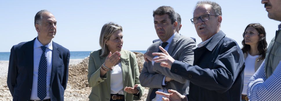 Mazón i Barrachina visiten les actuacions de reparació d’infraestructures viàries danyades per la dana a Alcalà i Alcossebre
