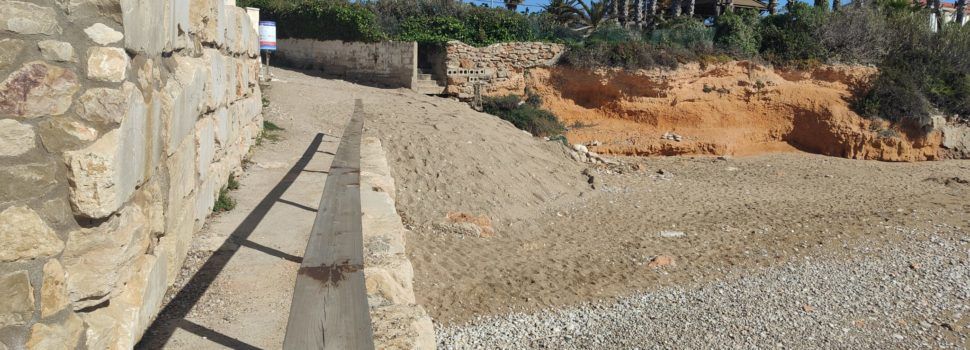 La Regidoria de Costa Nord, Costa Sud i Ermita adequa les cales i platges