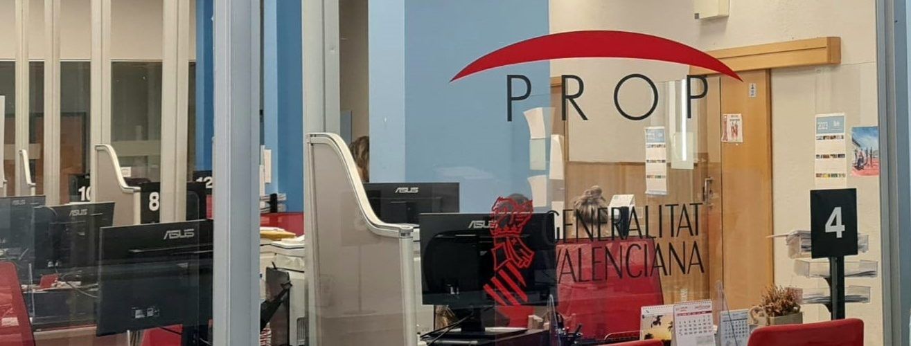 La red de oficinas PROP de la Generalitat atendió en 2024 a un total de 439.118 personas