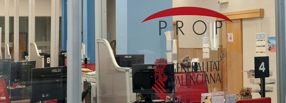 La red de oficinas PROP de la Generalitat atendió en 2024 a un total de 439.118 personas