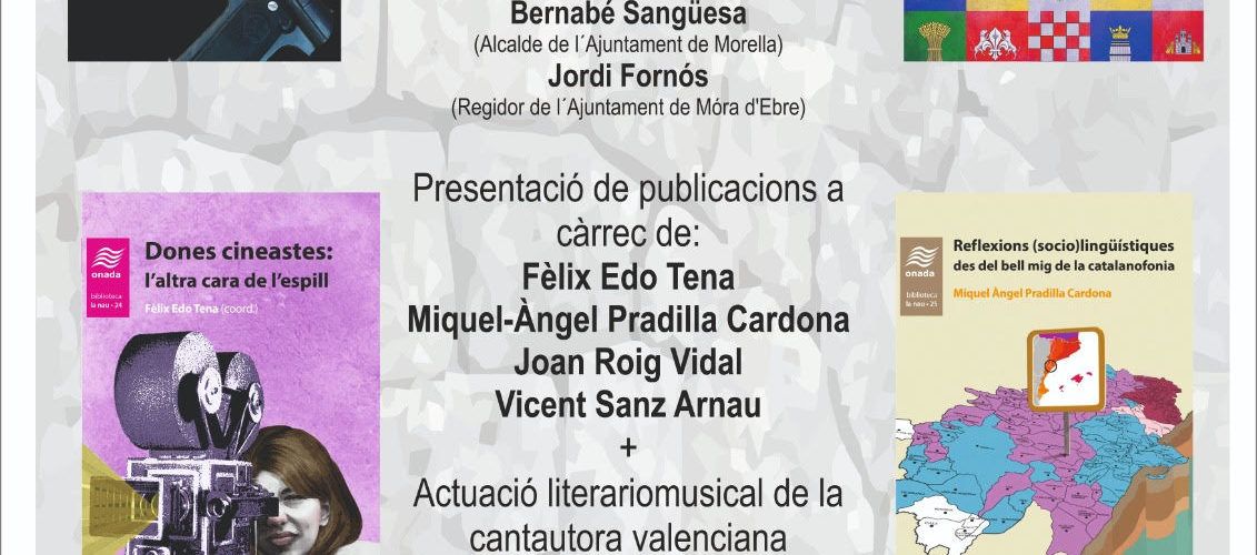Presentació a Morella de la 18a Fira d’espectacles literaris en valencià/català LITTERARUM