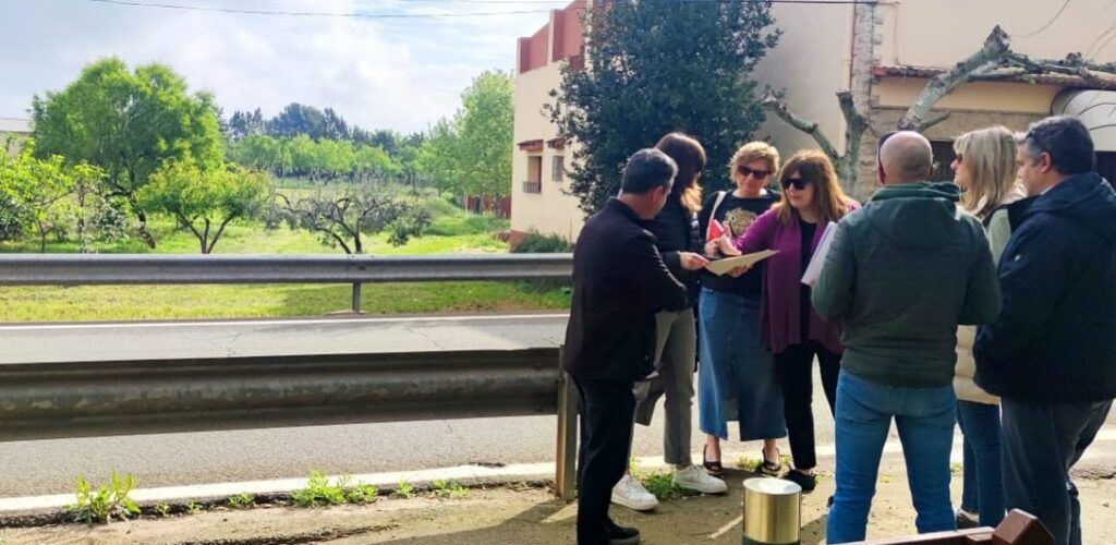 Carreteres de la Generalitat reformarà el pas del barranc de Sorolla als Valentins per evitar nous desbordaments