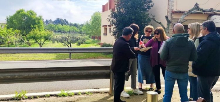 Carreteres de la Generalitat reformarà el pas del barranc de Sorolla als Valentins per evitar nous desbordaments