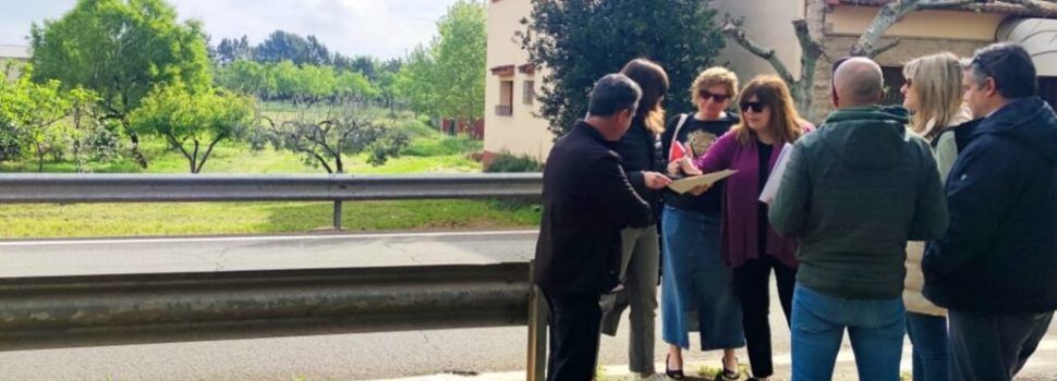 Carreteres de la Generalitat reformarà el pas del barranc de Sorolla als Valentins per evitar nous desbordaments