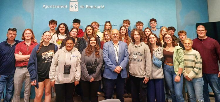 Estudiants nord-americans visiten Benicarló en el marc d’un viatge cultural per Espanya