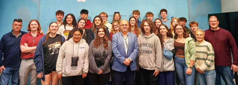 Estudiants nord-americans visiten Benicarló en el marc d’un viatge cultural per Espanya