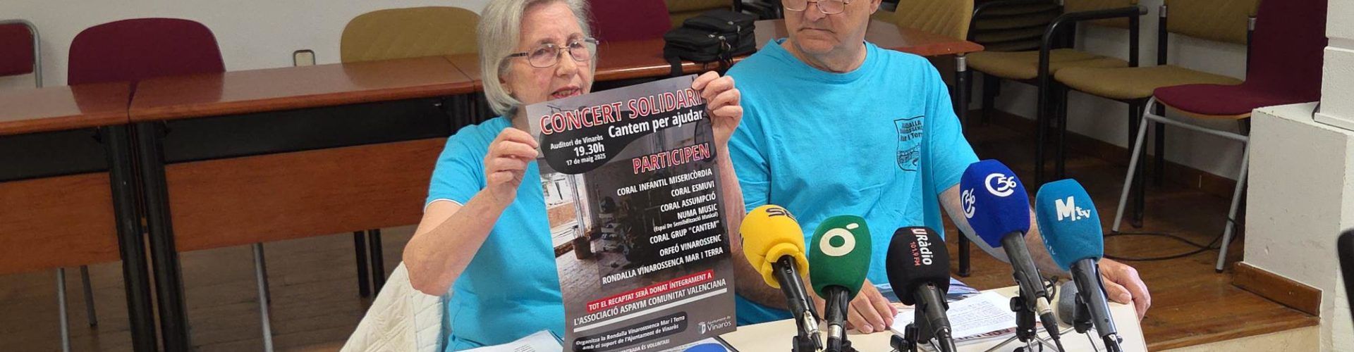 Presentació del concert solidari de corals i la rondalla Mar i Terra