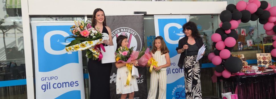 El Club Bàsquet Vinaròs Servol presenta les dames 2025 Anna Plomer March i Gisele Doménech Nieto