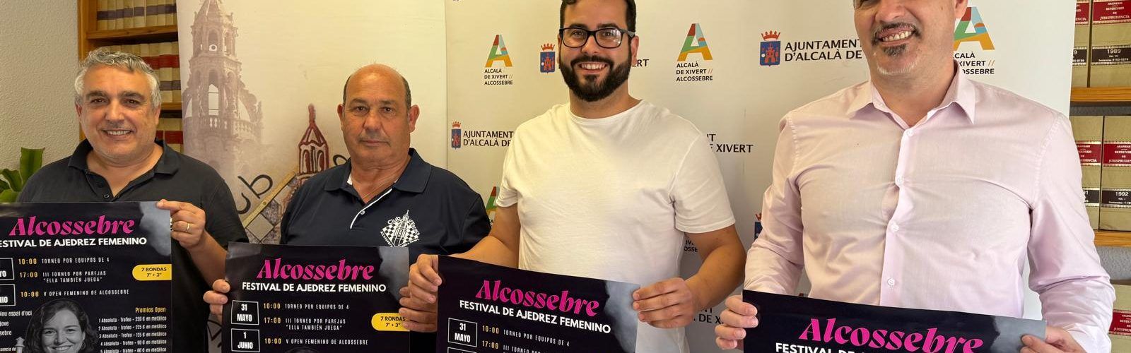 Alcossebre acollirà un torneig nacional que visibilitzarà els escacs femenins els dies 31 de maig i 1 de juny