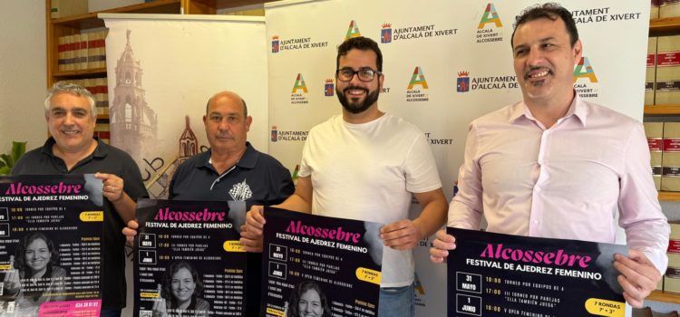 Alcossebre acollirà un torneig nacional que visibilitzarà els escacs femenins els dies 31 de maig i 1 de juny