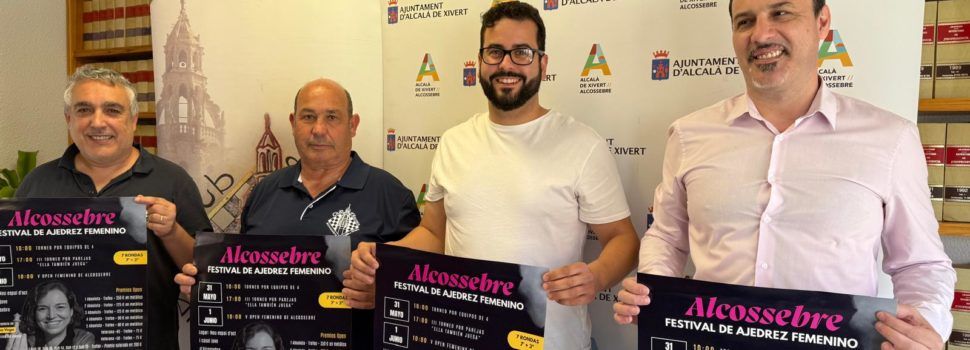 Alcossebre acollirà un torneig nacional que visibilitzarà els escacs femenins els dies 31 de maig i 1 de juny