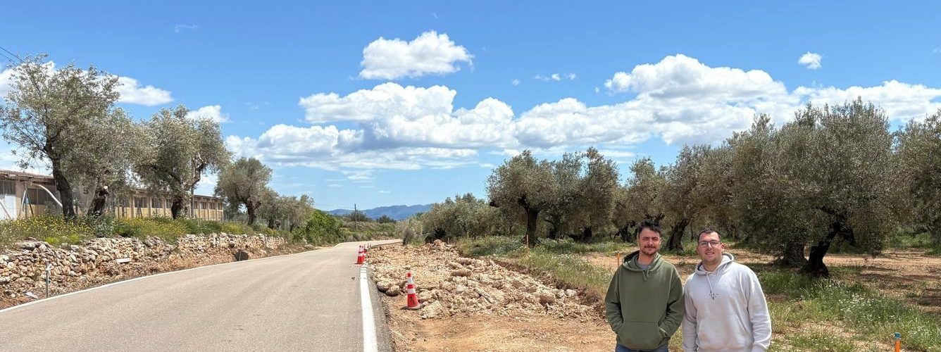 El PP de Rossell celebra l’inici de les obres de millora de la CV-100 finançades per la Diputació de Castelló